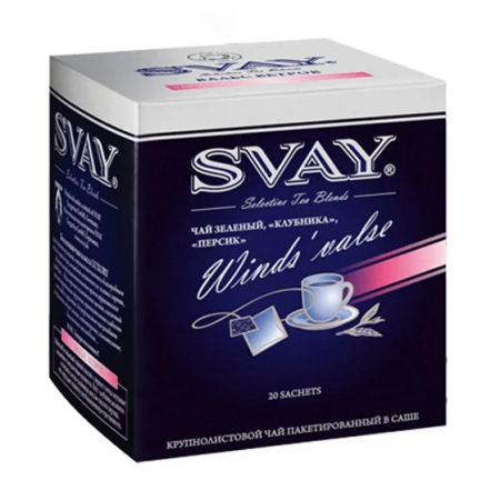 Зеленый чай Svay Winds’valse, 20*2гр. саше