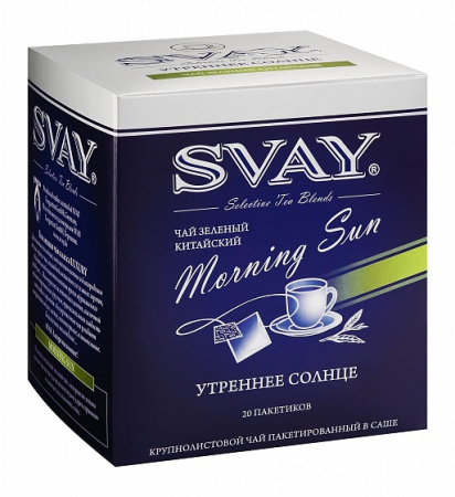 Зеленый чай Svay Morning Sun 20*2гр. саше